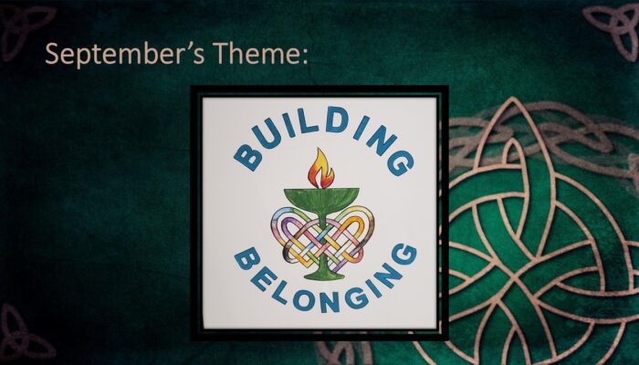 September's Theme: Building Belonging